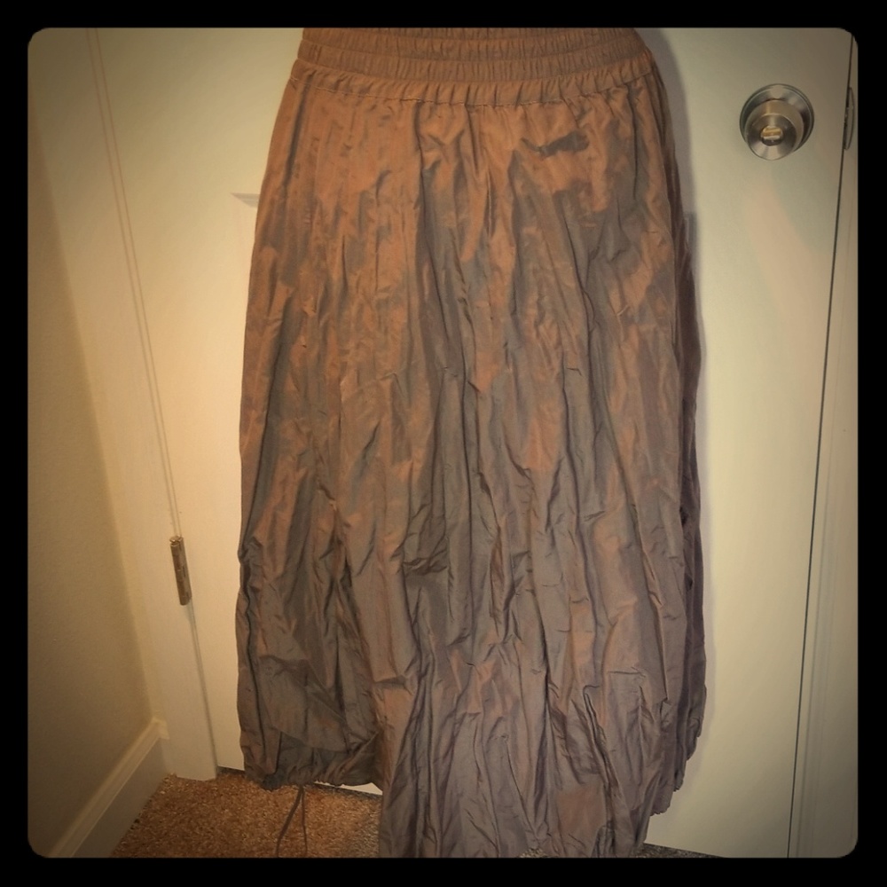 Komarov steel grey skirt